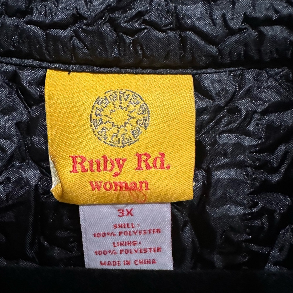 Ruby Rd. Multicolor Patterned Jacket - Picture 6 of 7